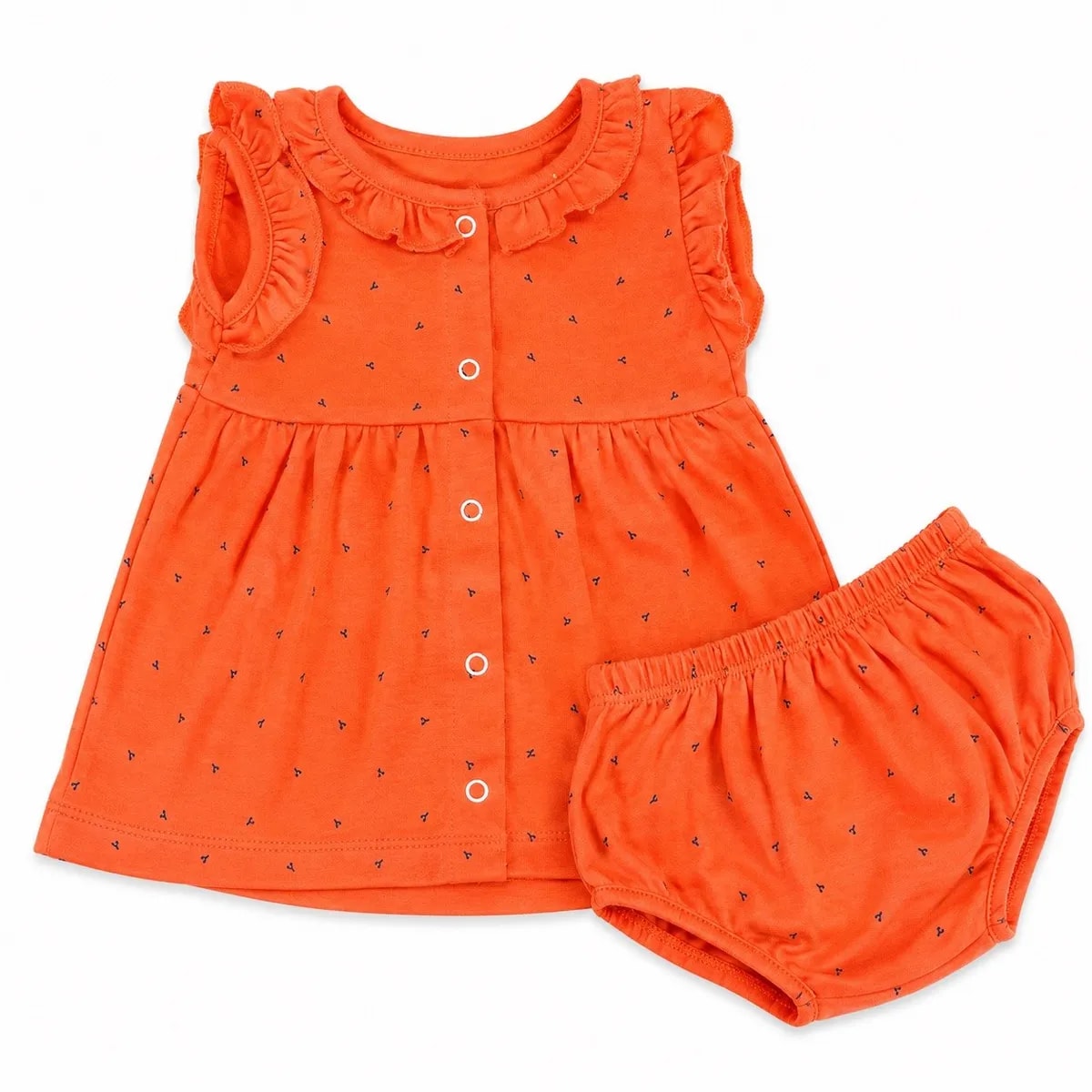 Front Open Frock
