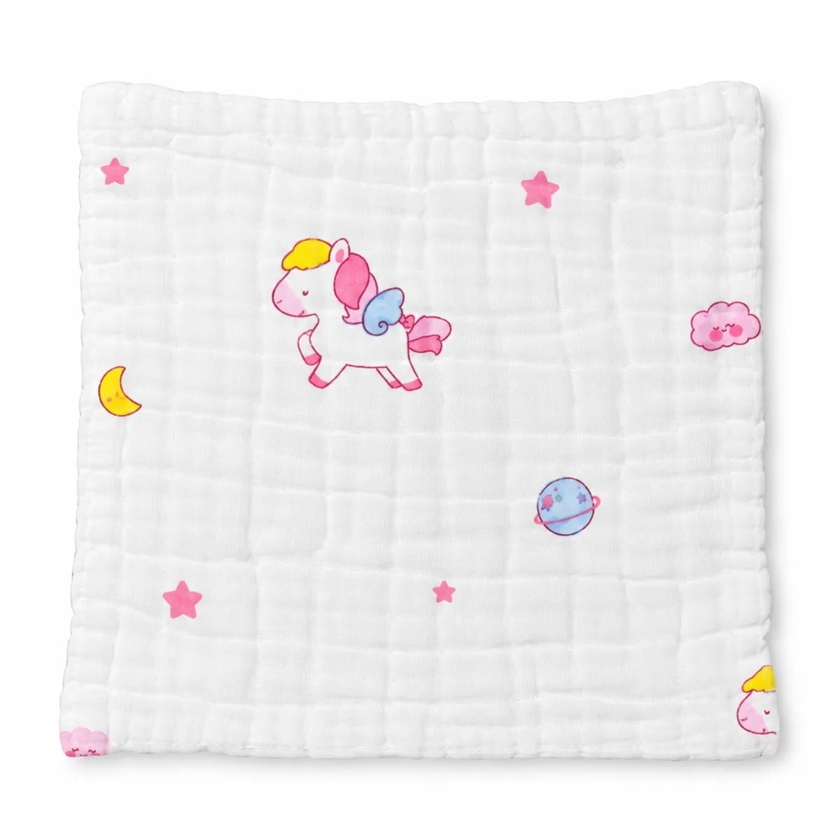 Crinkled Muslin Face Towel