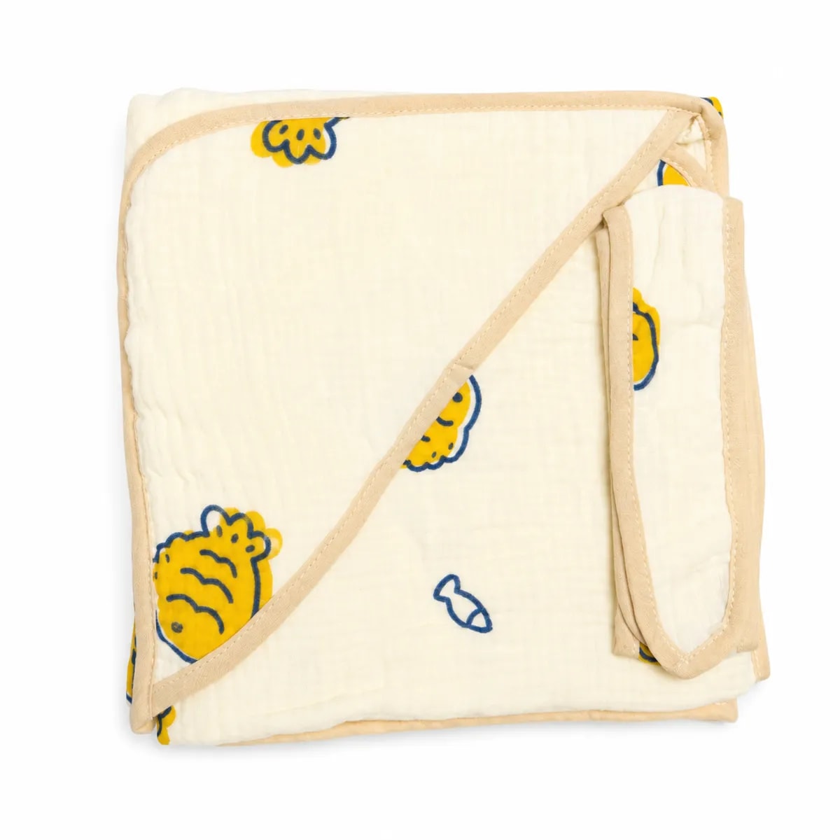 Muslin Hooded Wrapper